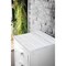 James Martin Vanities Addison 15in Base Cabinet, Glossy White w/ 3 CM Arctic Fall Solid Surface Top E444-BC15-GW-3AF - alternate 2